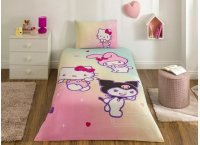 Постельное белье ранфорс TAC - Disney Hello Kitty & Friends (Turkey), подростковый